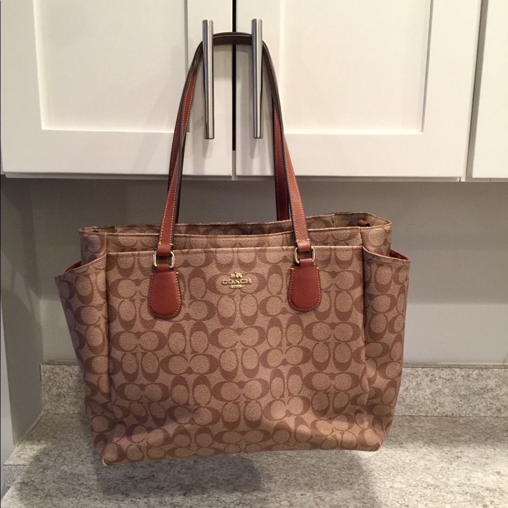Authentic Coach Diaper bag